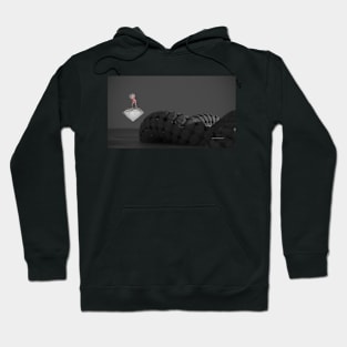 Low poly abstract art Hoodie